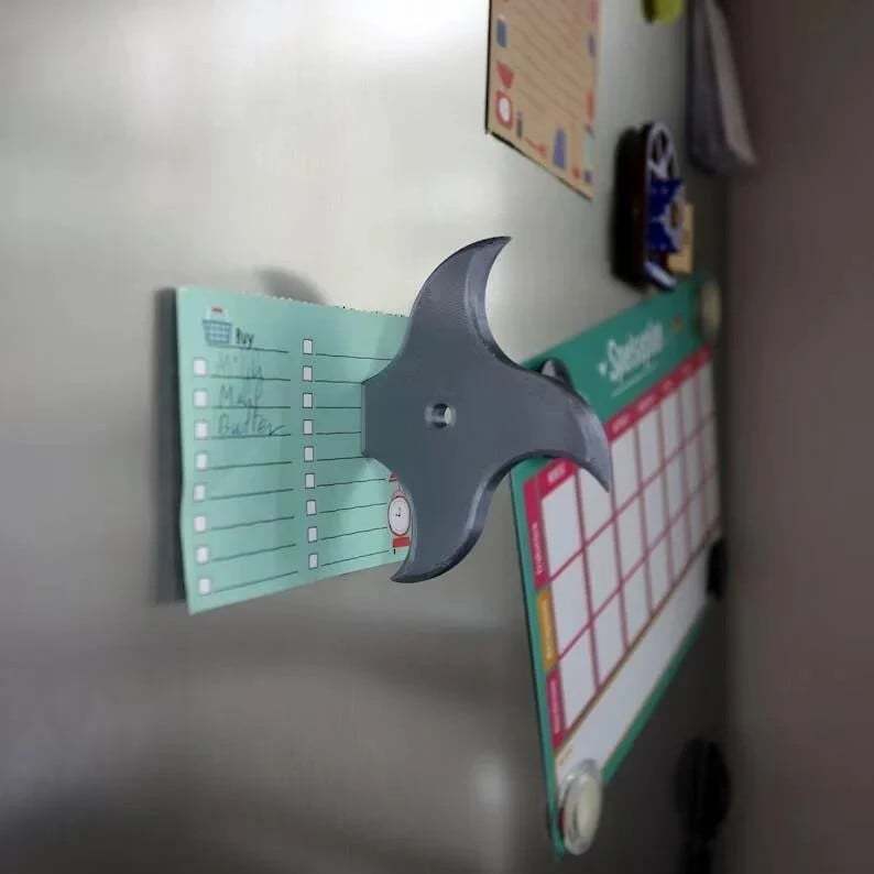 🎃Early Halloween Sale👻Hilarious Knife Magnetic Fridge Toy – Slice Up Your Kitchen