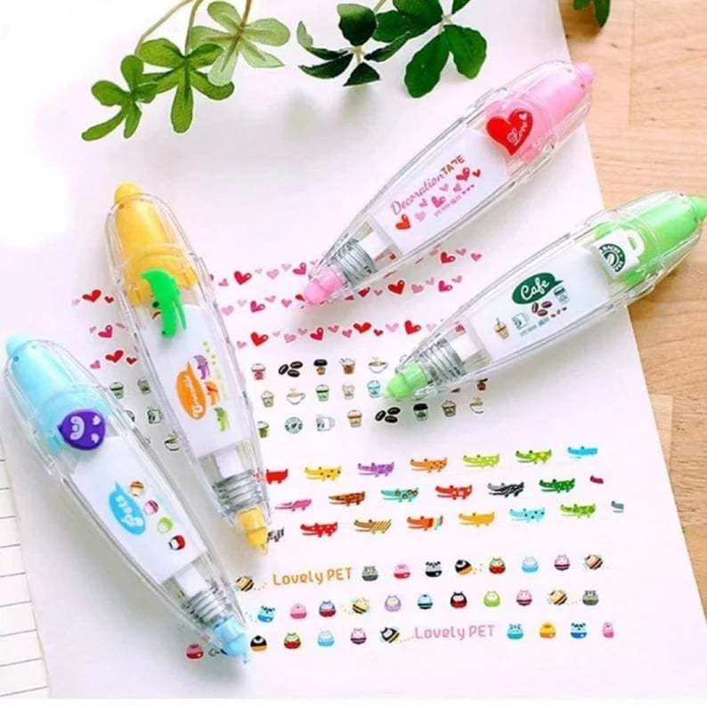 DIY Cute Animals Press Type Decorative Pen🔥Buy More Save More