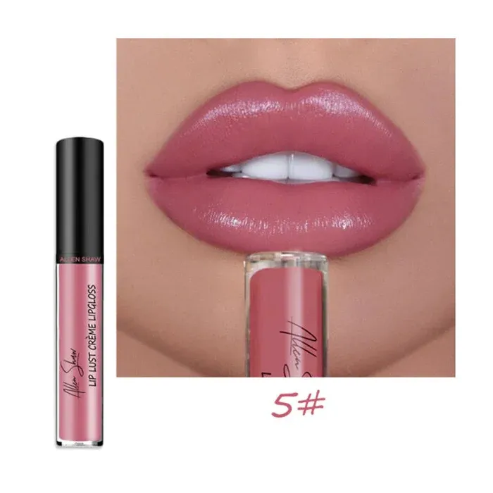 Creamy makeup waterproof lip gloss