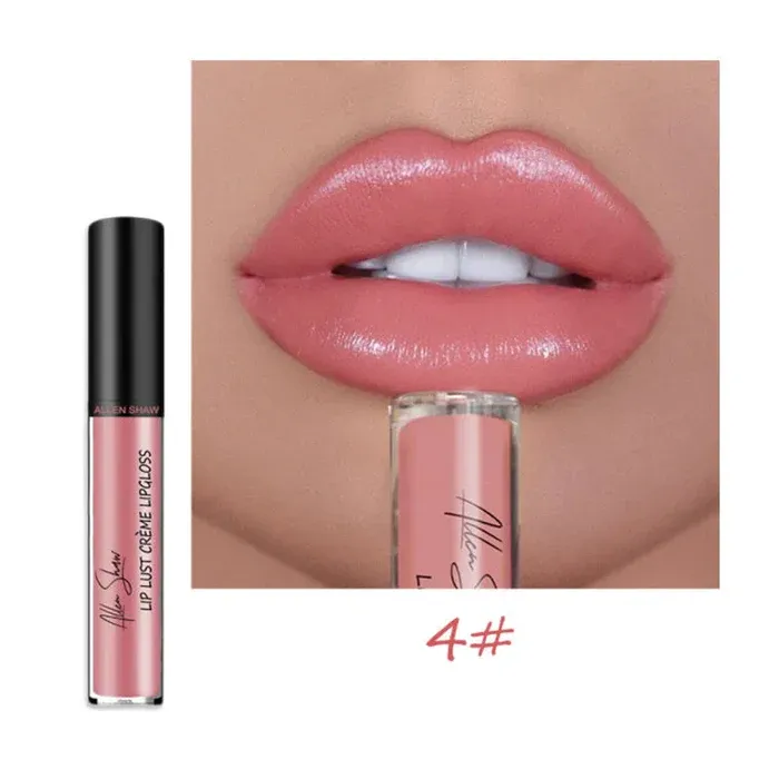 Creamy makeup waterproof lip gloss