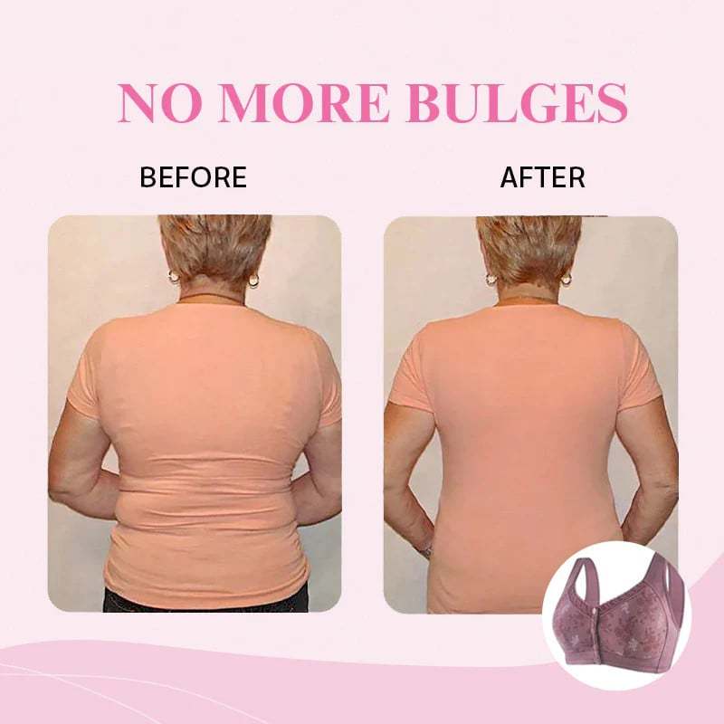 2024 New Year Hot Sale-New Cotton Front Closure Bra