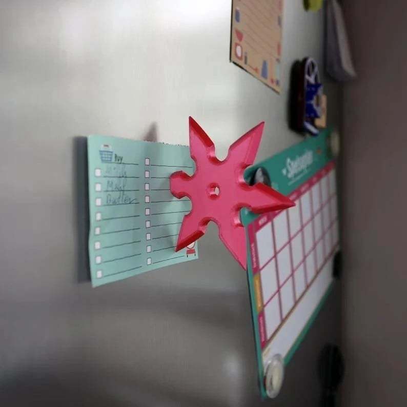 🎃Early Halloween Sale👻Hilarious Knife Magnetic Fridge Toy – Slice Up Your Kitchen