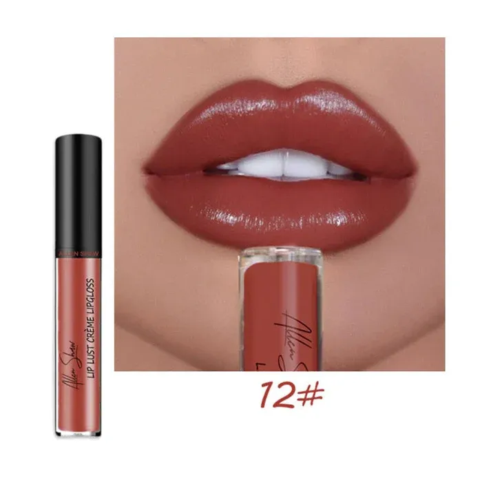 Creamy makeup waterproof lip gloss