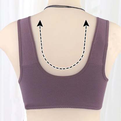 2024 New Year Hot Sale-New Cotton Front Closure Bra
