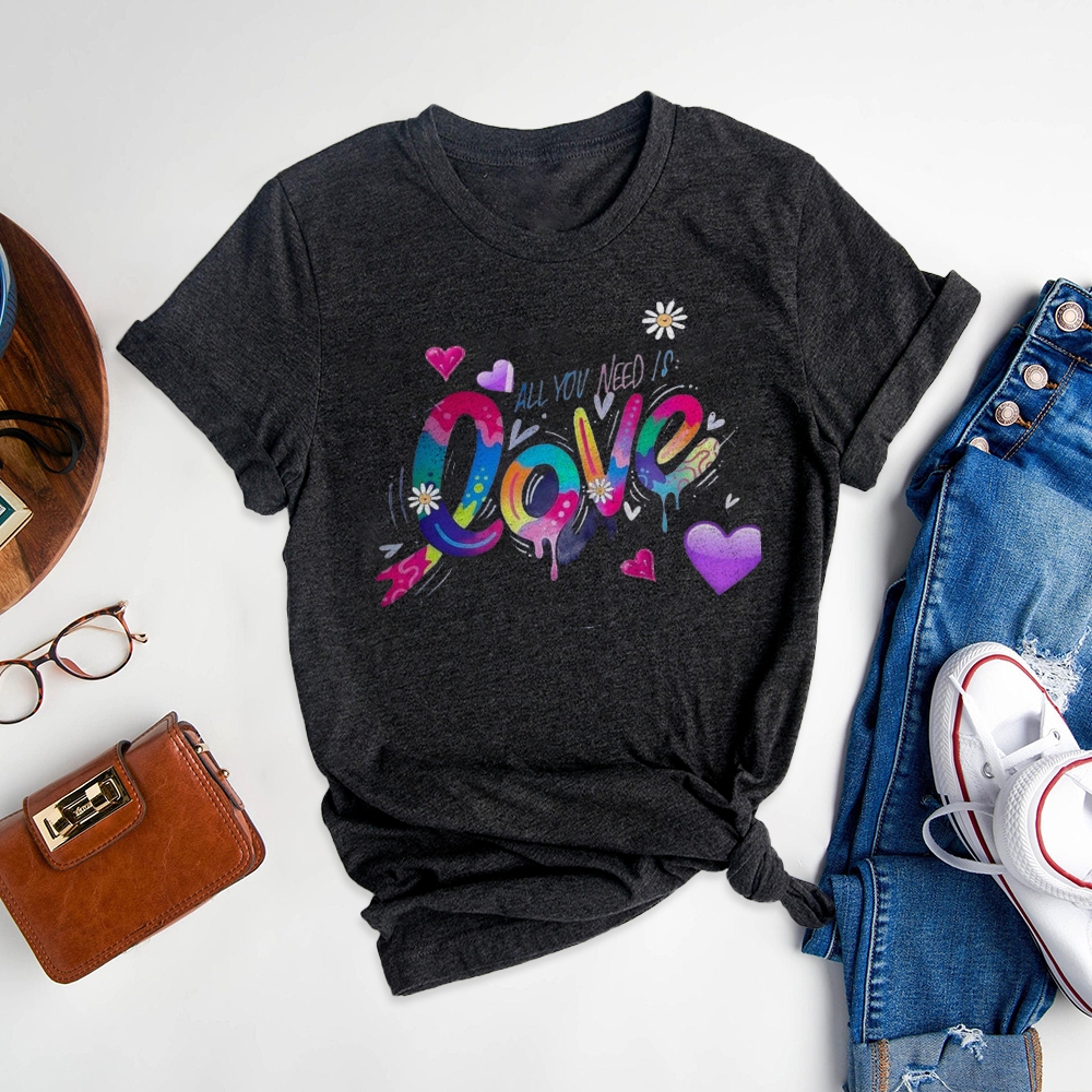 All You Need Is Love cotton T-shirt