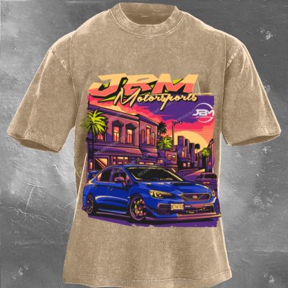 Lancer Evolution Unisex Washed Tee Wearyourfits