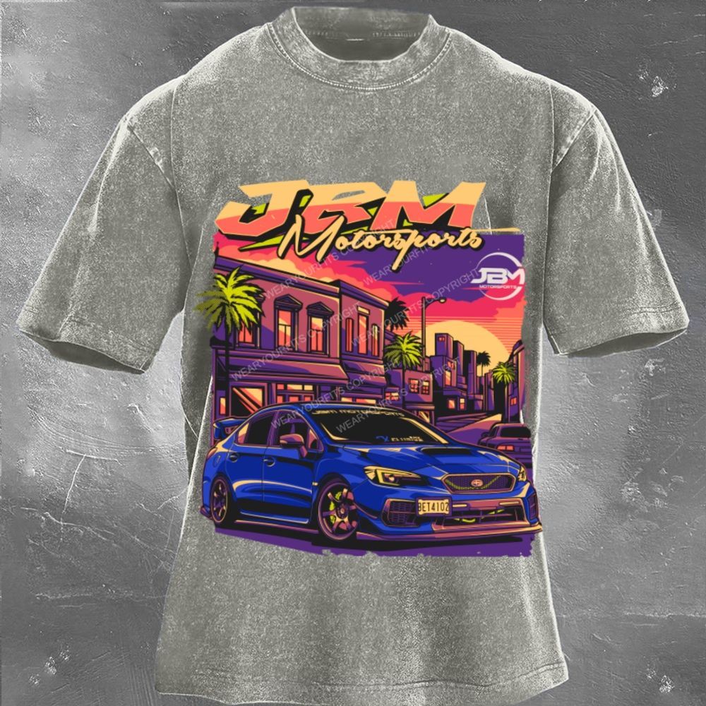 Lancer Evolution Unisex Washed Tee Wearyourfits