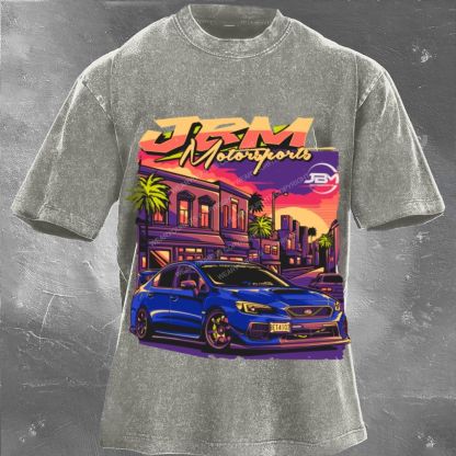 Lancer Evolution Unisex Washed Tee Wearyourfits