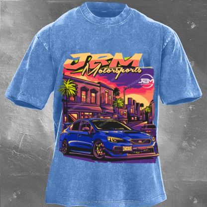Lancer Evolution Unisex Washed Tee Wearyourfits