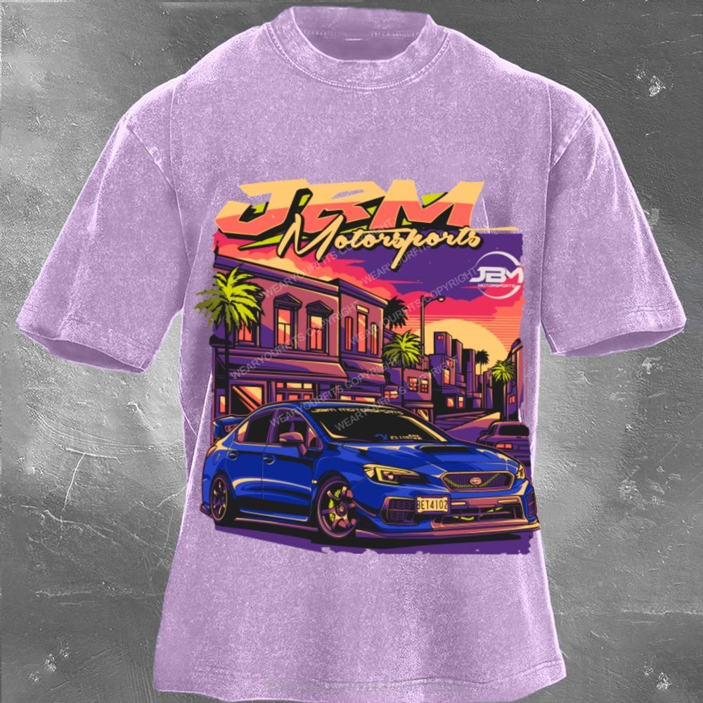 Lancer Evolution Unisex Washed Tee Wearyourfits