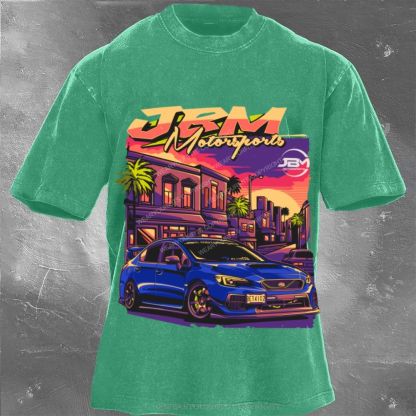 Lancer Evolution Unisex Washed Tee Wearyourfits