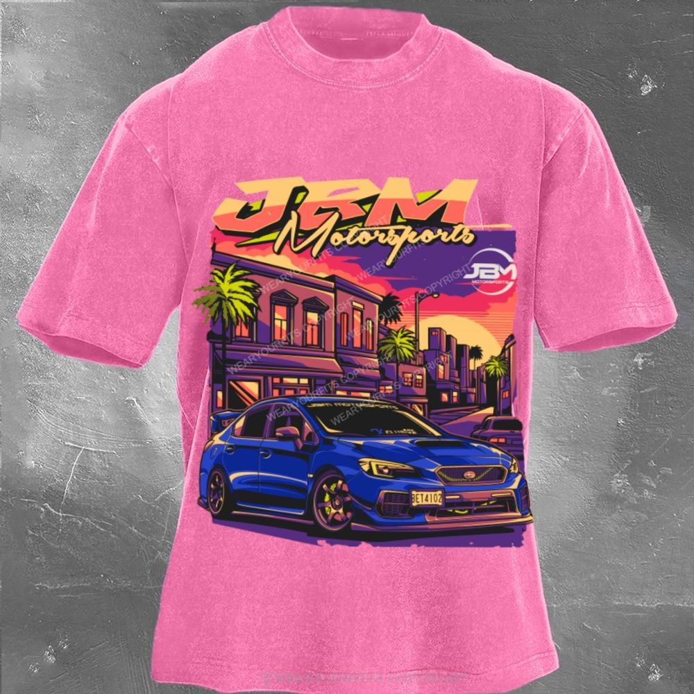 Lancer Evolution Unisex Washed Tee Wearyourfits