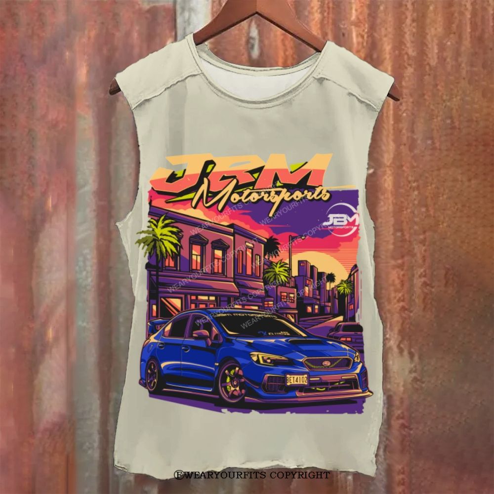 Subaru WRX STI Unisex Washed Tank Wearyourfits