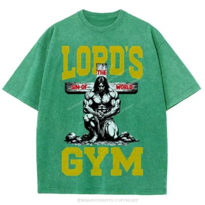 Lord's Gym Unisex Washed Tee Wearyourfits