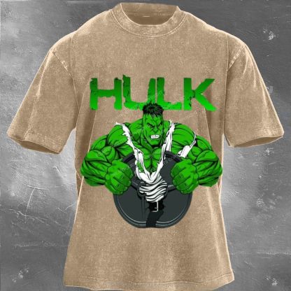 Hulk Unisex Washed Tee Wearyourfits