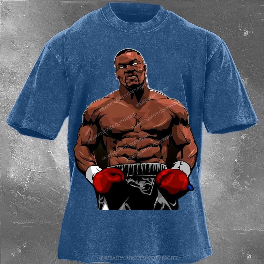 Mike Tyson Unisex Washed Tee Wearyourfits