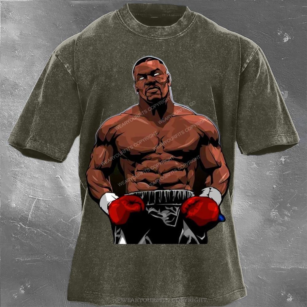 Mike Tyson Unisex Washed Tee Wearyourfits