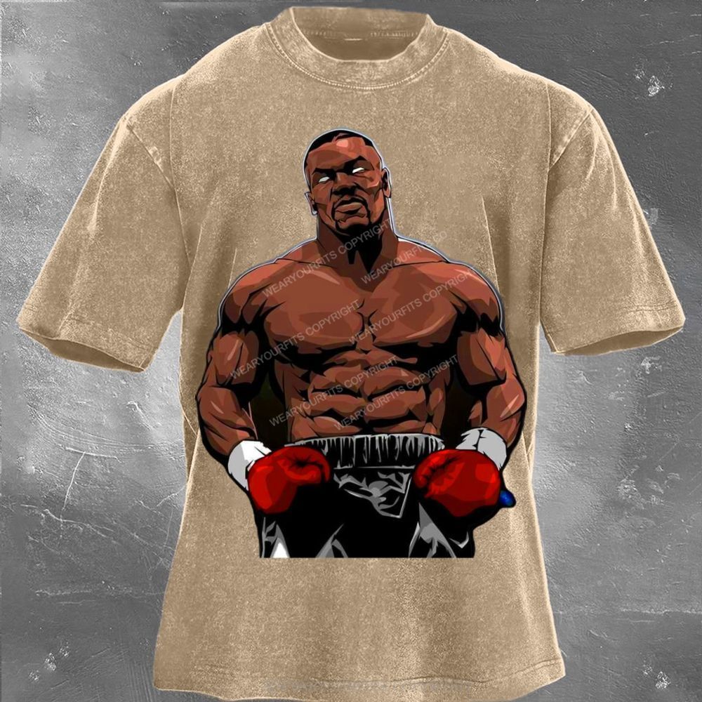 Mike Tyson Unisex Washed Tee Wearyourfits