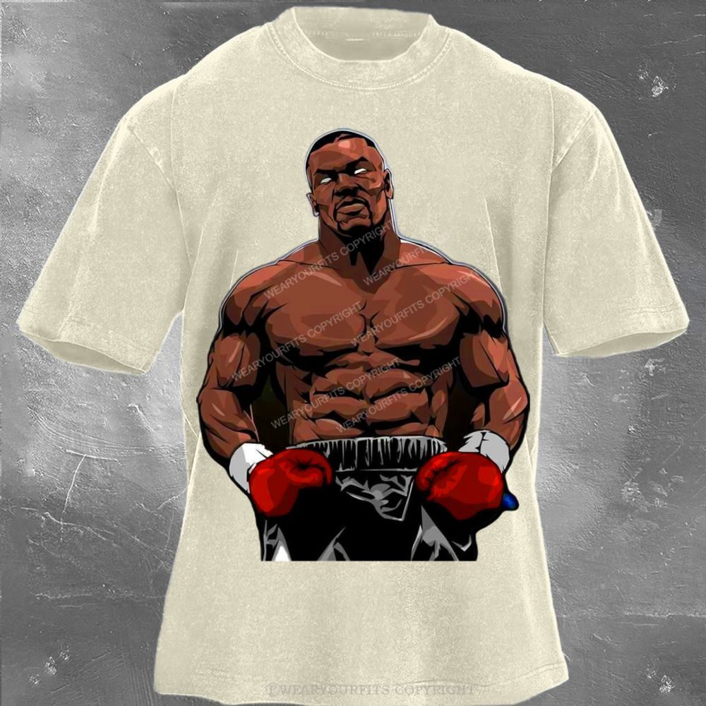 Mike Tyson Unisex Washed Tee Wearyourfits