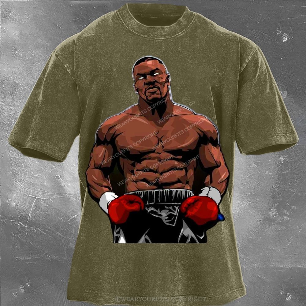 Mike Tyson Unisex Washed Tee Wearyourfits