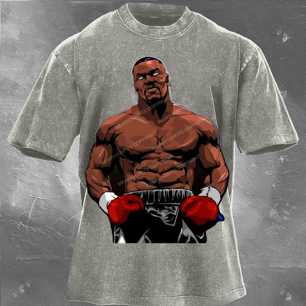 Mike Tyson Unisex Washed Tee Wearyourfits