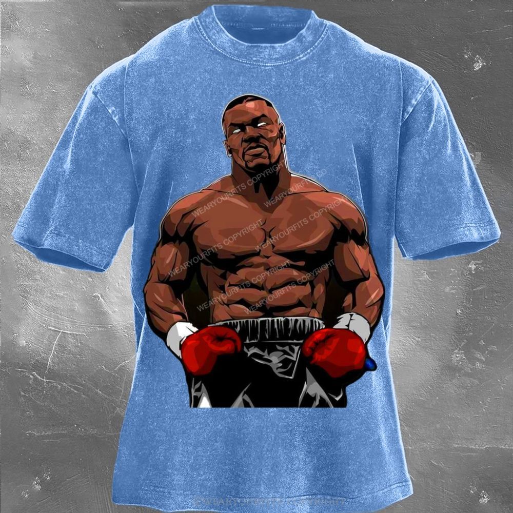 Mike Tyson Unisex Washed Tee Wearyourfits