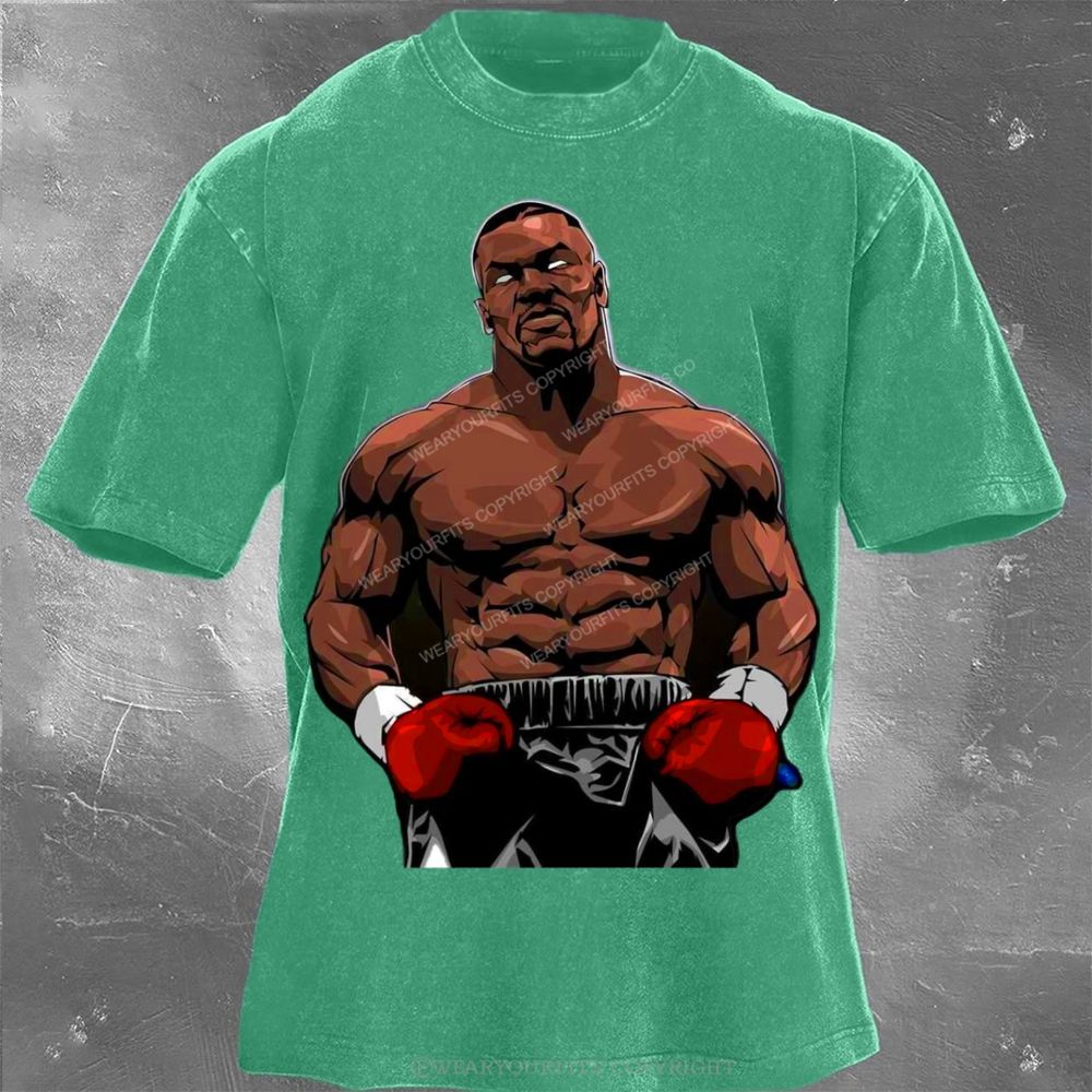 Mike Tyson Unisex Washed Tee Wearyourfits