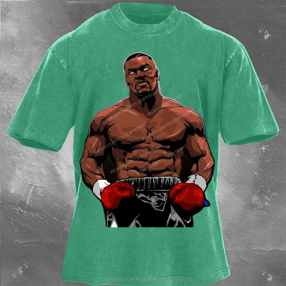 Mike Tyson Unisex Washed Tee Wearyourfits