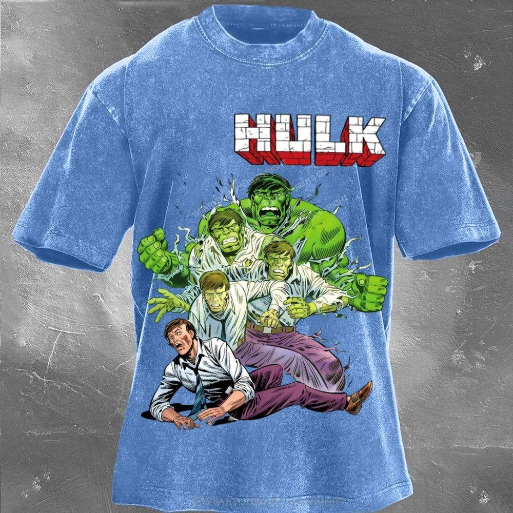 Hulk Unisex Washed Tee Wearyourfits