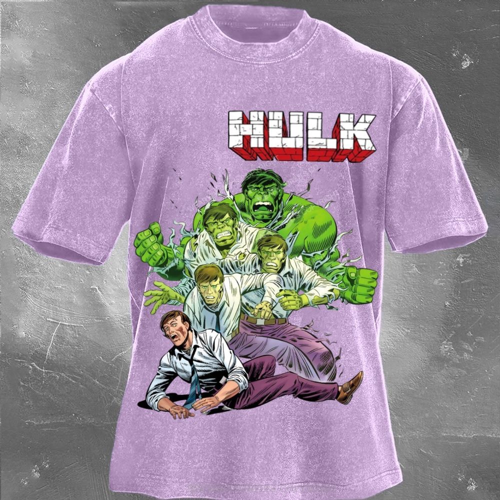 Hulk Unisex Washed Tee Wearyourfits