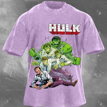 Hulk Unisex Washed Tee Wearyourfits