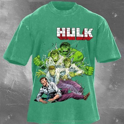 Hulk Unisex Washed Tee Wearyourfits
