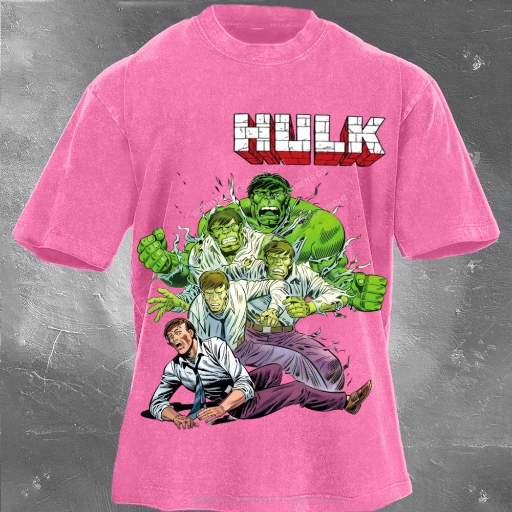 Hulk Unisex Washed Tee Wearyourfits