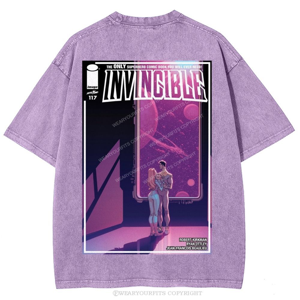 Invincible Unisex Washed Tee Wearyourfits