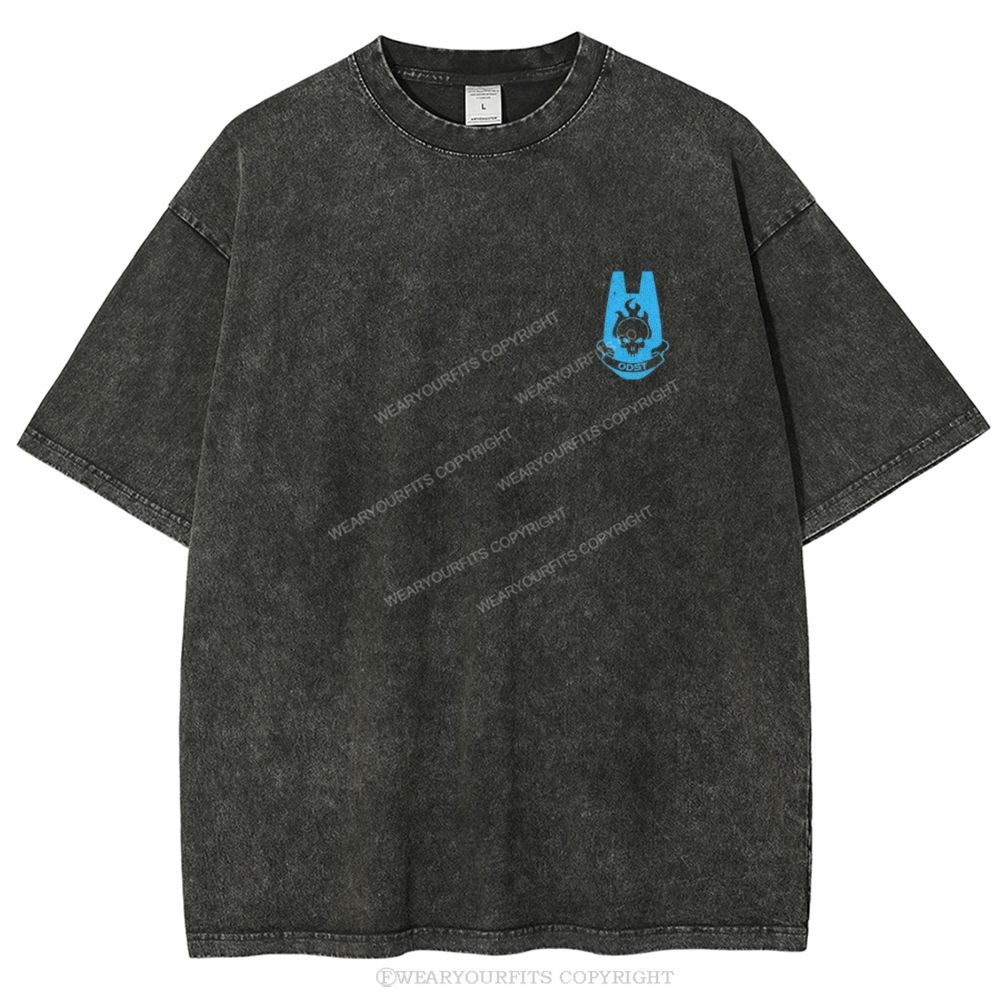 Burned Our Worlds Unisex Washed Tee Wearyourfits