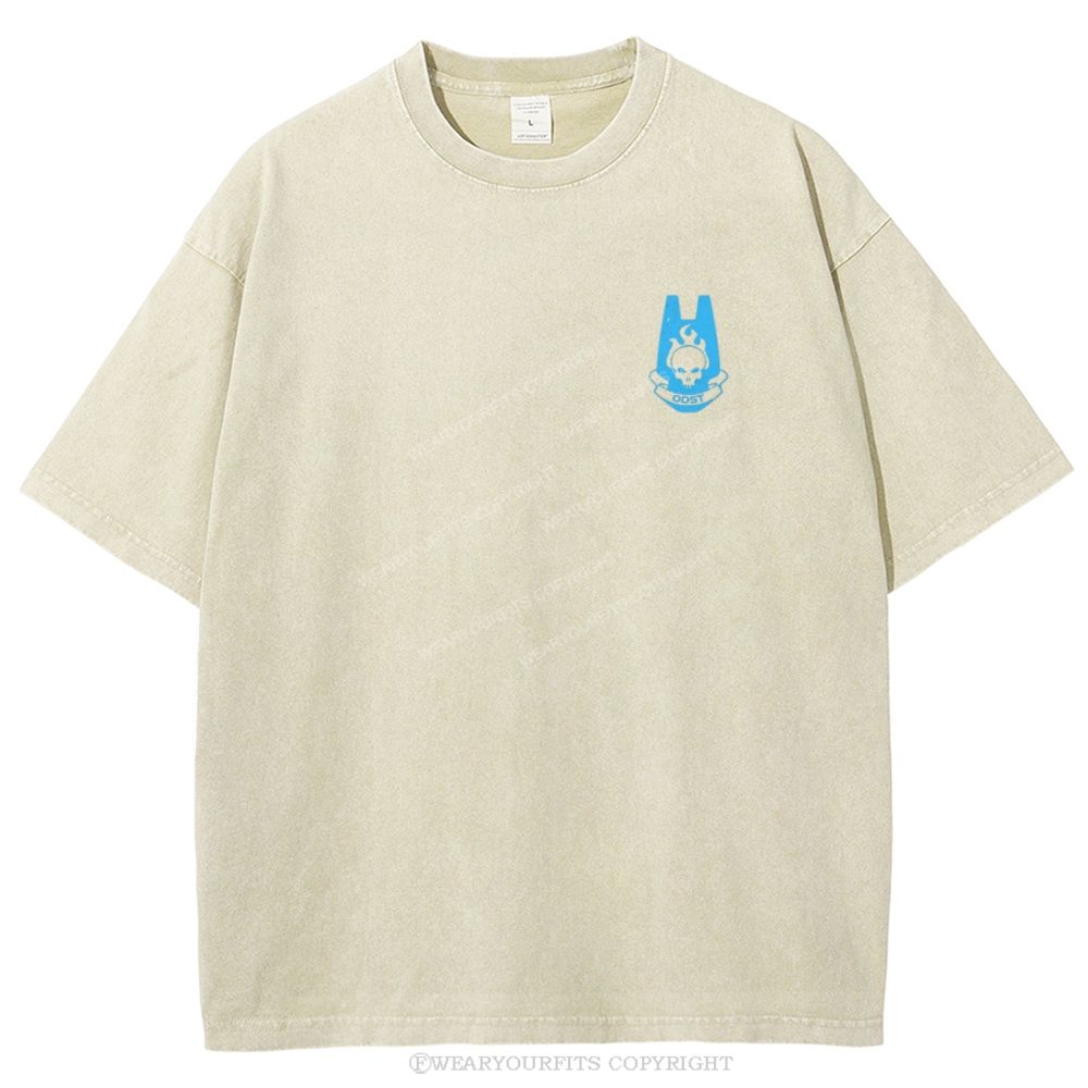 Burned Our Worlds Unisex Washed Tee Wearyourfits