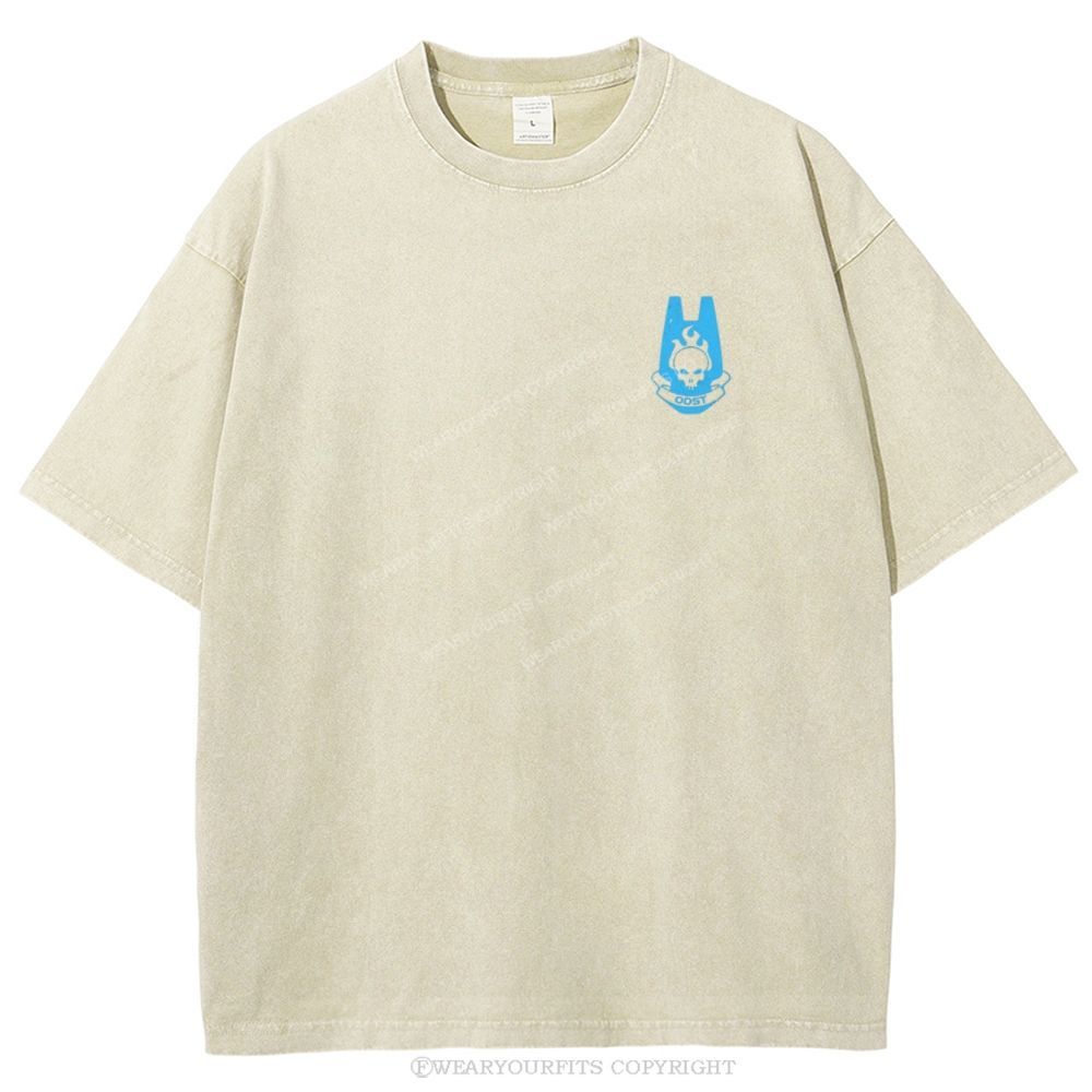 Burned Our Worlds Unisex Washed Tee Wearyourfits