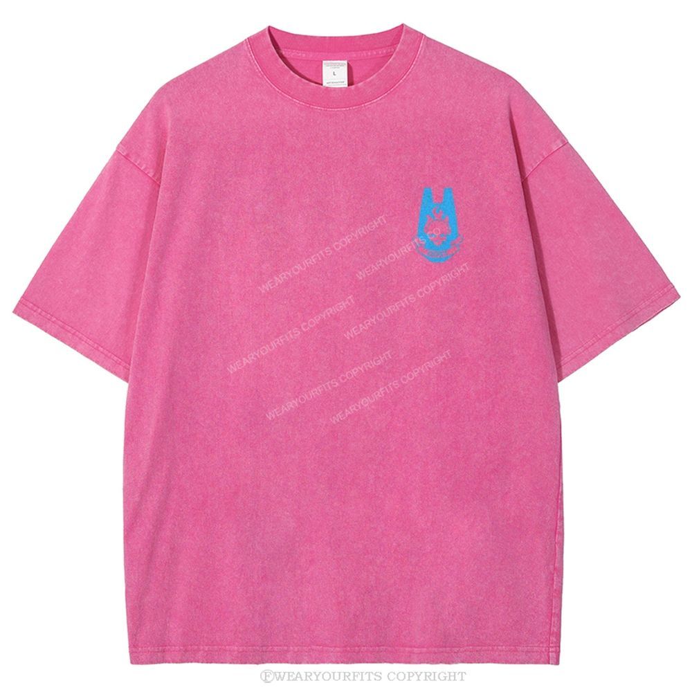 Burned Our Worlds Unisex Washed Tee Wearyourfits