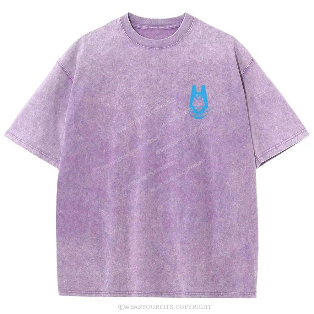 Burned Our Worlds Unisex Washed Tee Wearyourfits