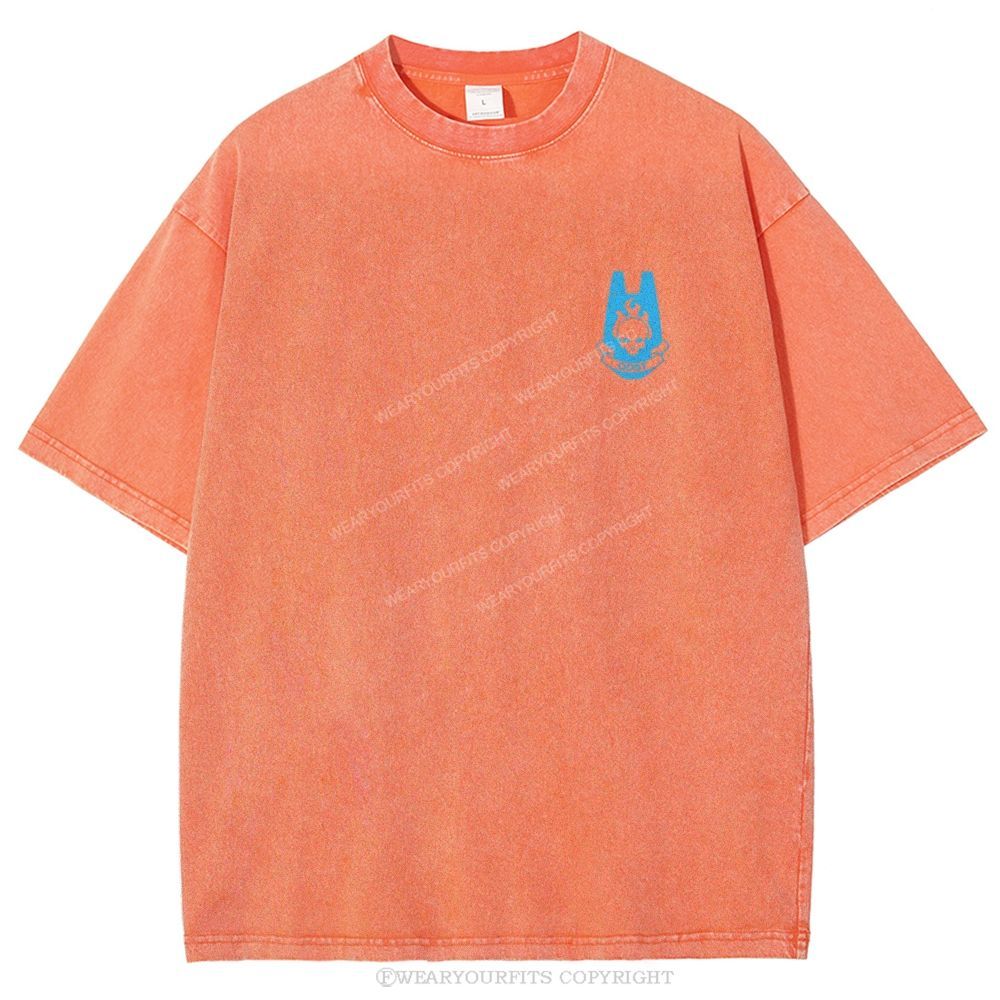 Burned Our Worlds Unisex Washed Tee Wearyourfits