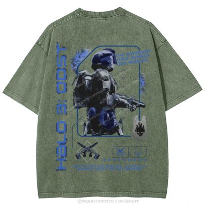 Burned Our Worlds Unisex Washed Tee Wearyourfits