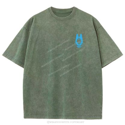 Burned Our Worlds Unisex Washed Tee Wearyourfits