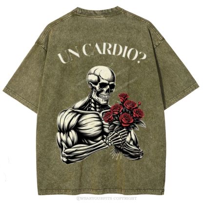 Un Cardio Unisex Washed Tee Wearyourfits