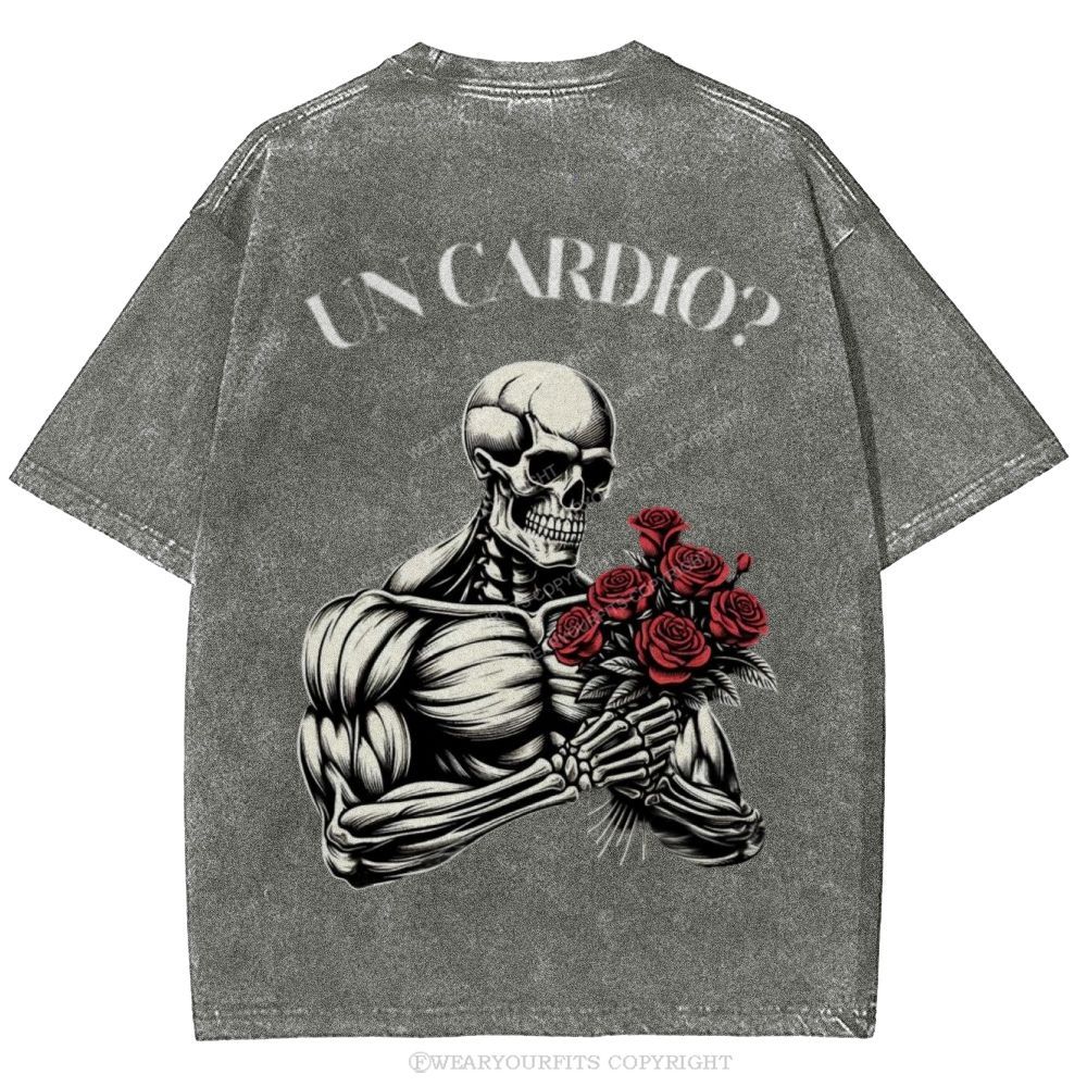 Un Cardio Unisex Washed Tee Wearyourfits