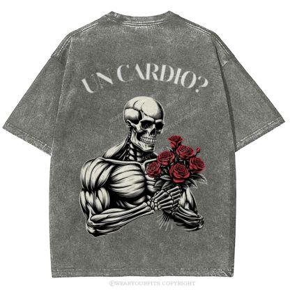 Un Cardio Unisex Washed Tee Wearyourfits