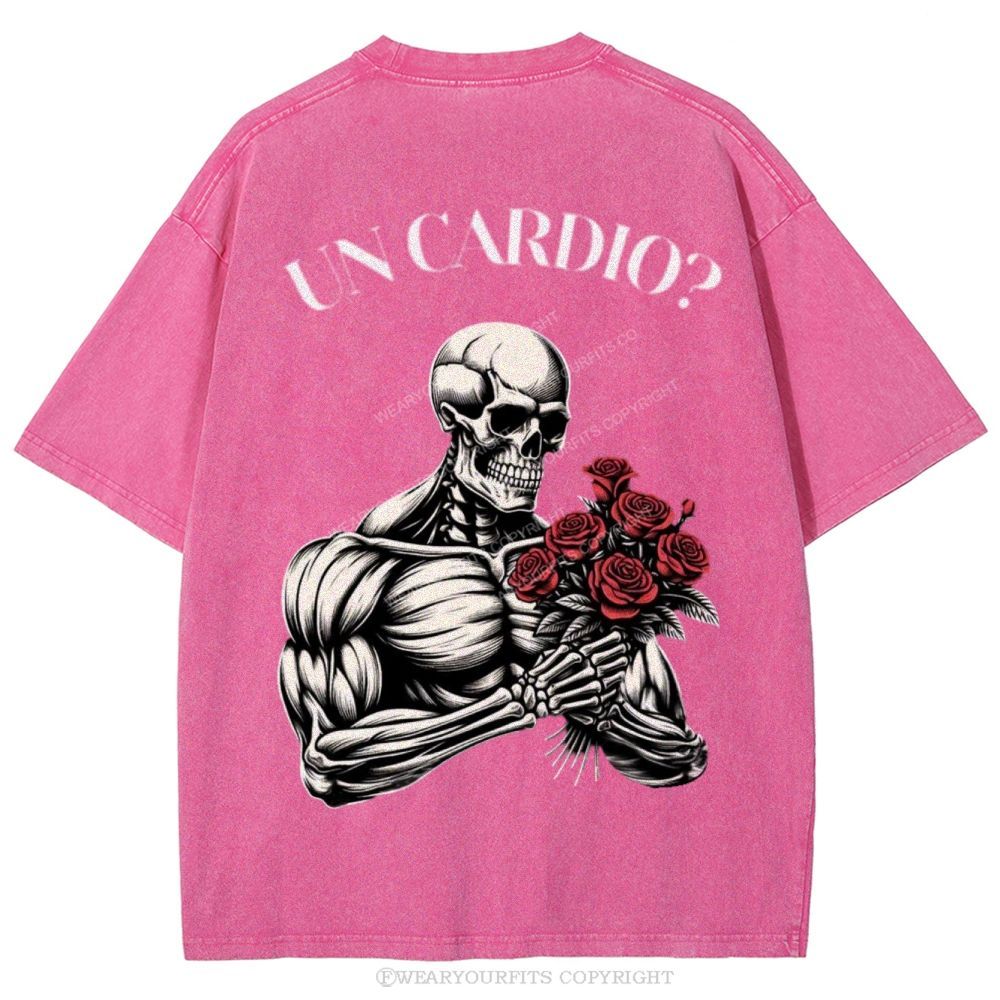 Un Cardio Unisex Washed Tee Wearyourfits