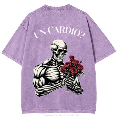 Un Cardio Unisex Washed Tee Wearyourfits