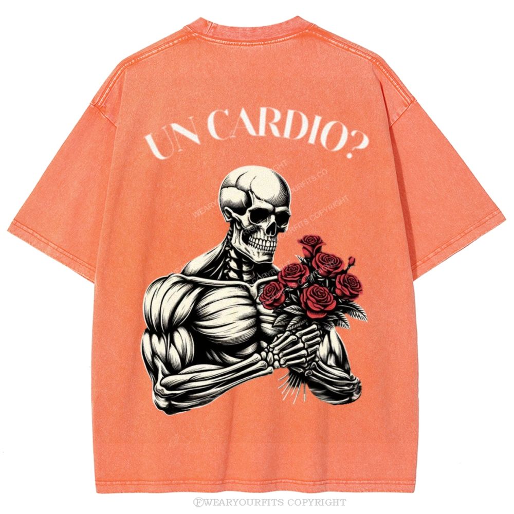 Un Cardio Unisex Washed Tee Wearyourfits