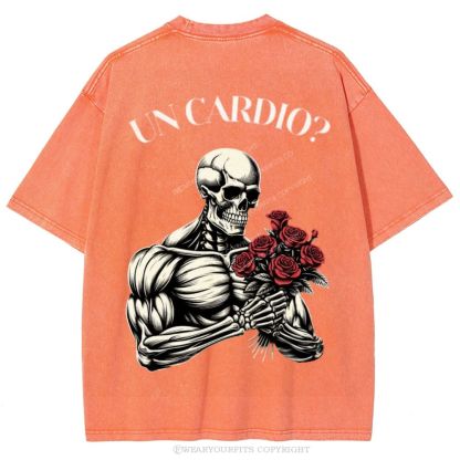 Un Cardio Unisex Washed Tee Wearyourfits