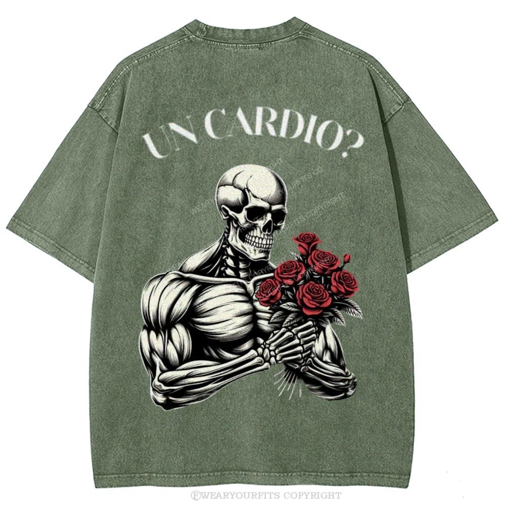 Un Cardio Unisex Washed Tee Wearyourfits